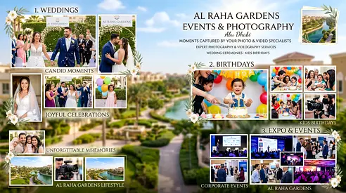 🌿 Photography  Videography Services in Al Raha Gardens, Abu Dhabi | Professional Content