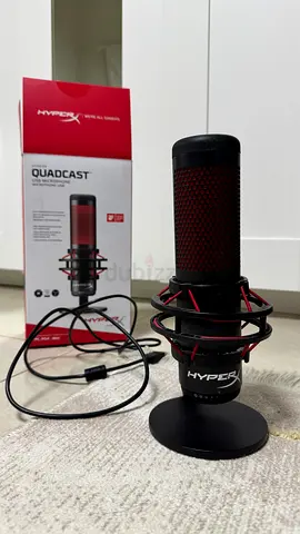 HyperX QuadCast Microphone with USB