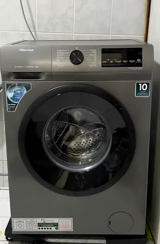 Hisense 7kg Front Load Washing Machine with Steam and Inverter Motor