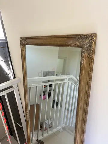 Large Ornate Gold Wall Mirror - Vintage Style 160cm*72cm