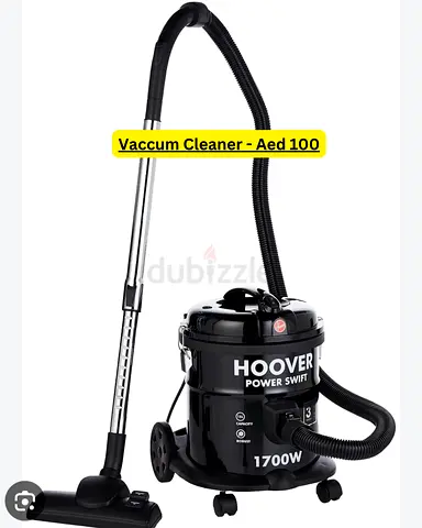 Hoover 1700W Wet  Dry Vacuum Cleaner - Good Working Condition