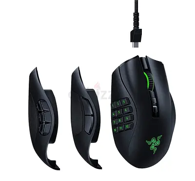 Razer Naga Pro - Modular Wireless Gaming Mouse