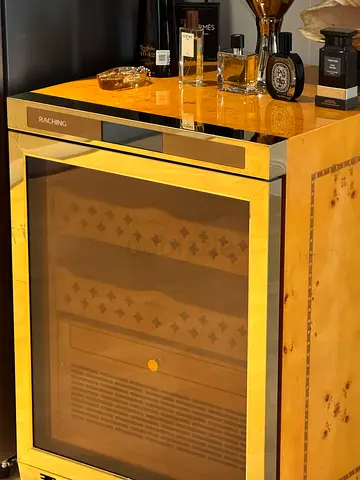 Raching Premium Electronic Cigar Humidor - Luxury Climate Control Cabinet