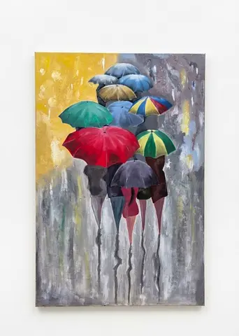 ​Original Handmade Oil Painting on Canvas (60x90 cm) - Premium Wall Art