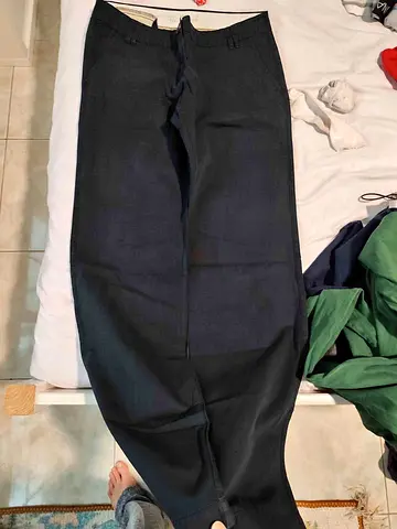 Mango trousers size 49 - dark blue