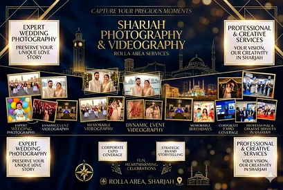 🚀 Visual Content Creation Services in Rolla, Sharjah | Photography, Videography Digital
Media 📸