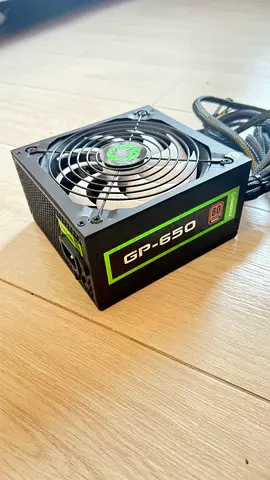 Used GP-650 650W ATX Power Supply (80 Plus) — Working Condition
