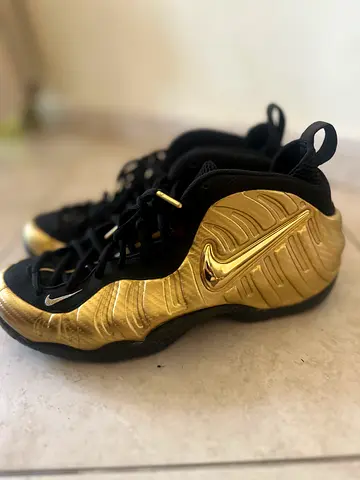 Nike Air Foamposite Pro Metallic Gold Size 13