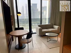 burj khalifa view I Furnished Studio | Huge Balcony | Prime Business Bay