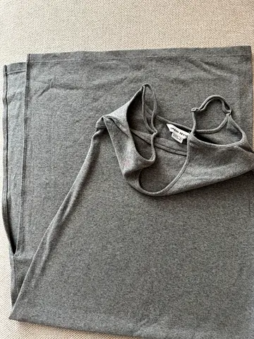 Grey sleeveless dress S