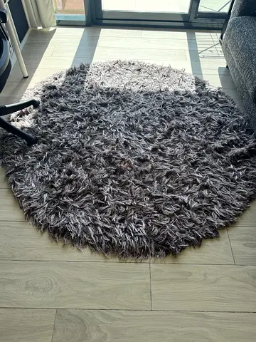 Rug-Carpet Taupe 160X160CM round