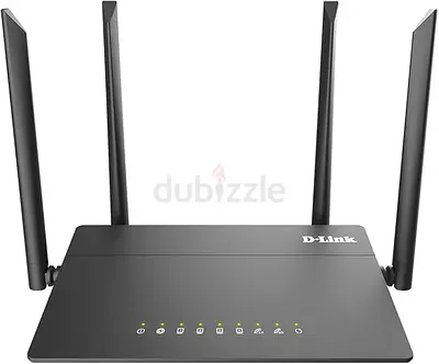 D-Link Dir-822 Wireless Router with 4 External Antennas - Good Working Condition