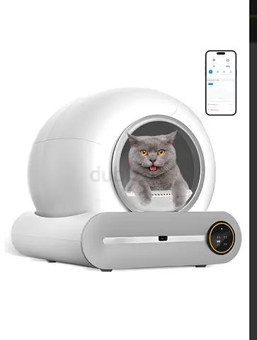 Automatic Smart Cat Litter Box with App Control