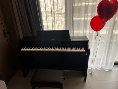 Casio Celviano digital piano with stool — perfect mint condition