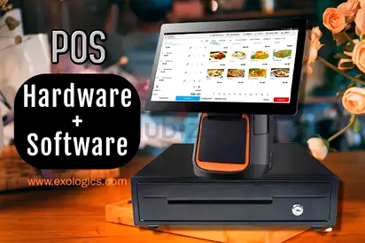 Retail Store Digital Counter Setup | POS Cashier machine with software