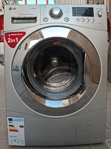 It is LG with TrueSteam, 9kg washing machine with 6kg full dryer