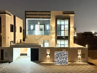فيلا للإيجار في الزاهية | 5 غرف + مجلس + صالة + مطبخ تجهيزي | 7 حمامات | تصميم عصري سوبر لوكس بأحدث التشطيبات | أمام امتداد وساحة داخلية كبيرة