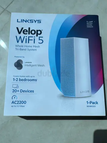 Linksys Velop WiFi 5 Whole Home Mesh Tri-Band System AC2200
