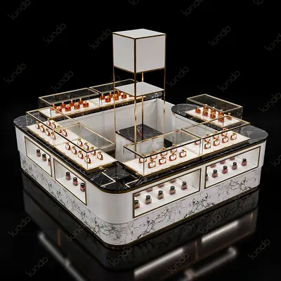 Luxury Perfume Display Kiosk