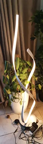 Modern Spiral LED Floor Lamp