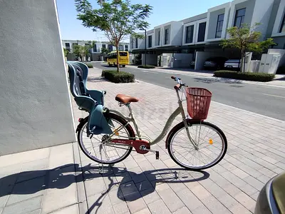 City bike with baby seat 26 wheels
