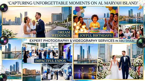 📸 Al Maryah Island Content Creation Services | Photography, Videography  Professional Brand Media