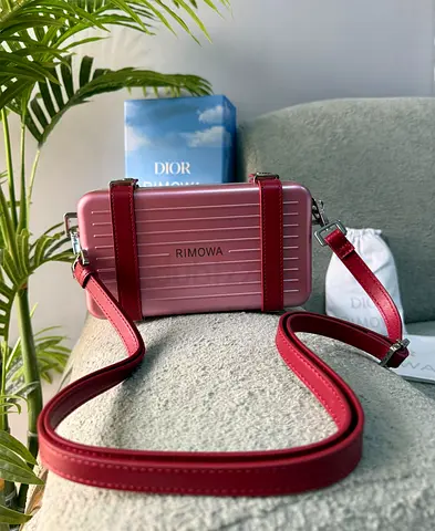 Dior and Rimowa crossbody