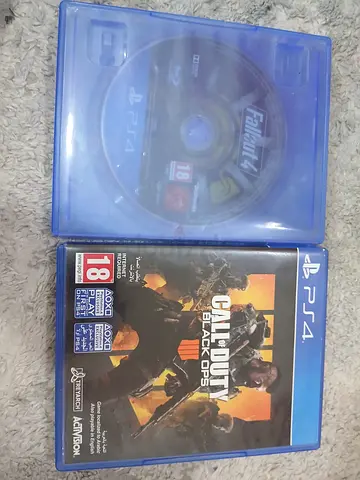 Call of duty black ops 4 and fallout 4