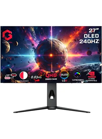27 OLED 240Hz QHD Gaming Monitor (GAMEON 240HZ) - Excellent Condition