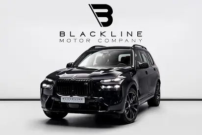 BUY NOW, PAY 2027 | THE BLACKLINE STANDARD | BMW Warranty + Service Contract, GCC, LOW KMs