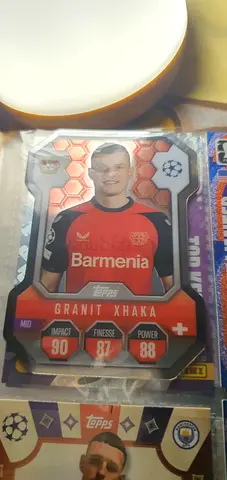 Granit Xhaka Panini Football Trading Card - Bayern/Armenia Design (Single Card)