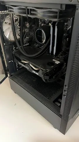Mid-range Gaming Desktop Tower with RTX GPU and AIO Cooler