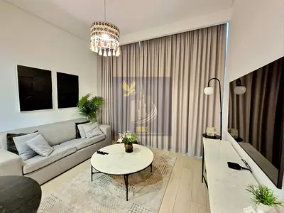 Furnished 1BR Apartment | Azizi Riviera | Pool & Community View