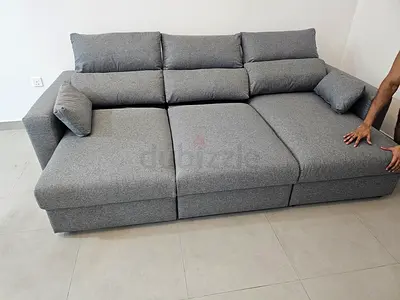 Brand New Condition High Quality ikea Eskilstuna L shape sofa under storage