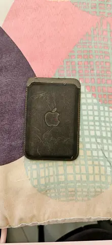 Used Apple iPhone Leather cardholder