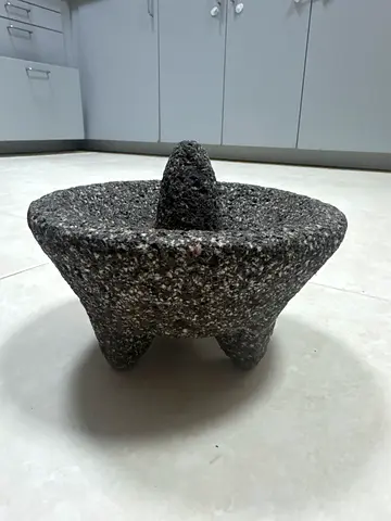 Crate and Barrel pestle and mortar