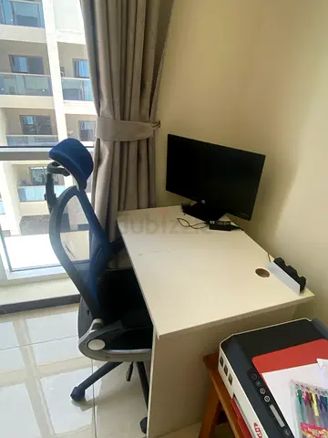 A study table and an office Chair