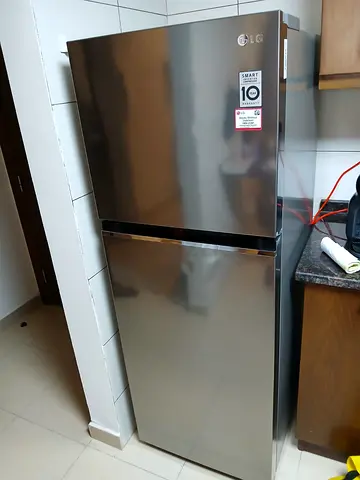 Lg two door fridge freezer inverter technology 60cm width 170cm height