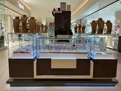 For Sales Kiosk Glass Stand for Store Mall Business Facilities