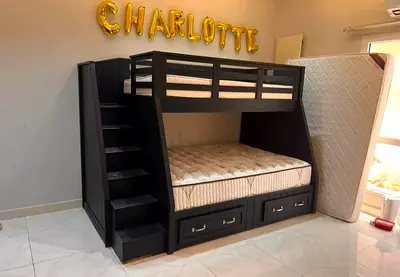 Brand new Pottery barn Bunk Bed without mattress Excellent condition