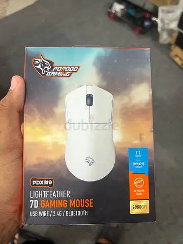 Porodo Gaming Lightfeather 7D Gaming Mouse