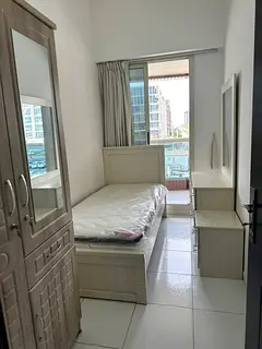 LUXURY FURNISHED PARTITION  ROOM IN ELECTRA NEAR NMC HOSPITAL READY TO MOVE