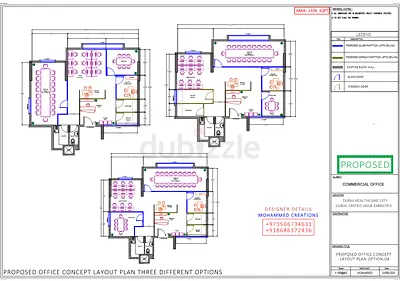 I will do autocad 2d floor plan, 3d floor plan design and architectural 3d rendering