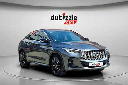 AED 1444/month | 2022 Infiniti QX55  | GCC Specs | Ref#466552