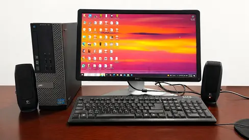 Dell Core i5 Desktop PC + 19.5” Monitor | SSD | Complete Set