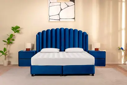 Brand New Luxury Fully Customizable Bedframe - King Size - Hydraulic Storage Optional