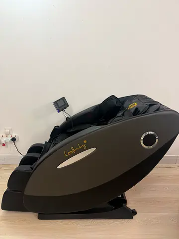 Premium Massage Chair with Bluetooth Speakers and Touchscreen Control
