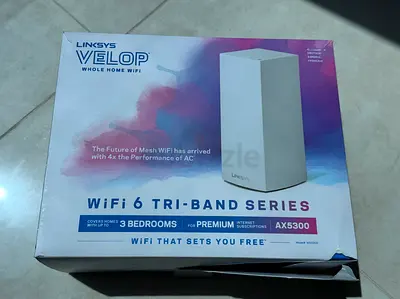 ★Linksys Velop AX5300 WiFi 6 Tri-Band Mesh Router