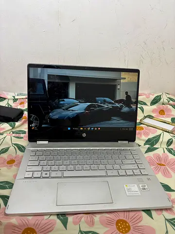 HP Pavilion x360 2-in-1 Convertible Laptop - Silver, Good Condition.
