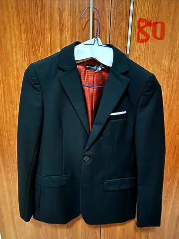 Black Boys Formal Blazer - Size 8 (Good Condition)